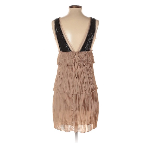 Black and Tan sequin BCBG Dress - Picture 2 of 2